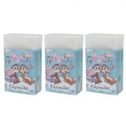 104 칩 데일 결정될 군 지우개 3개1세트