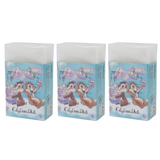 104 칩 데일 결정될 군 지우개 3개1세트