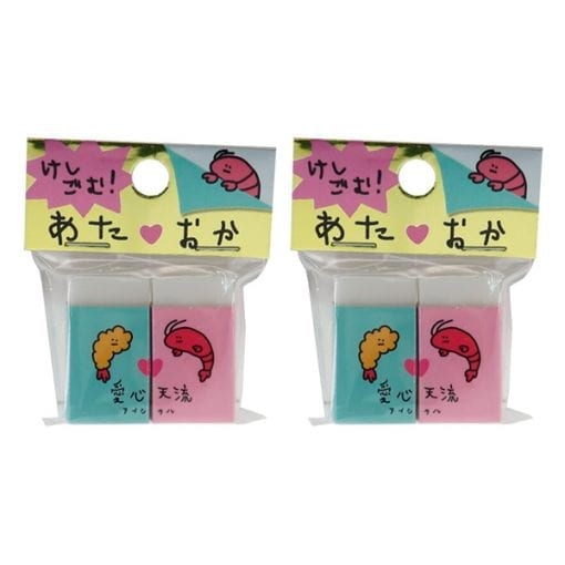 4550391541263 아타카 스테이너리 미니 지우개 세트 새우 2개1세트