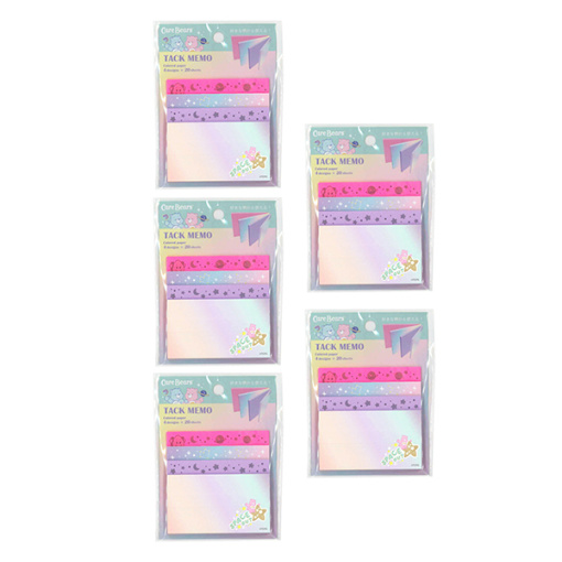 587 케어베어 블록종이스타 5개1세트