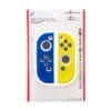 닌텐도 스위치 커버 및 케이스 cyber조이콘용 실리콘 그립 커버 세트블루 앤 옐로우