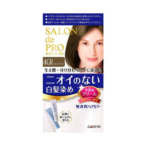 다리야 일본 살롱드프로 염색크림백발용 염색 크림 4gr그레이스 브라운