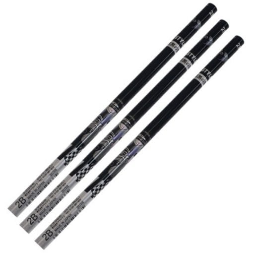 style girl 환축 연필 2b black style – 3개1세트