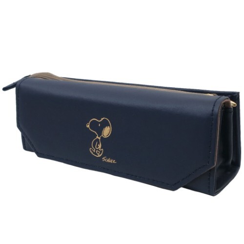 스누피 안경 들어갈 펜 파우치 meganemo 아메리칸 7 네이비