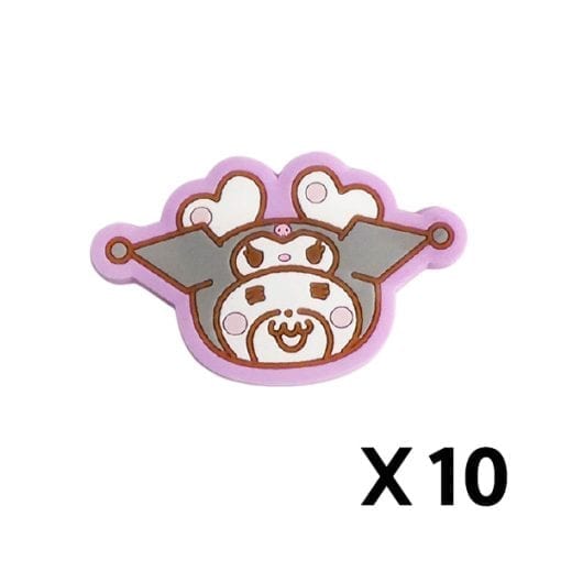 허니웍스 × 마이 멜로디 마그넷츠 곰돌이 원형 페이스 – 10개1세트