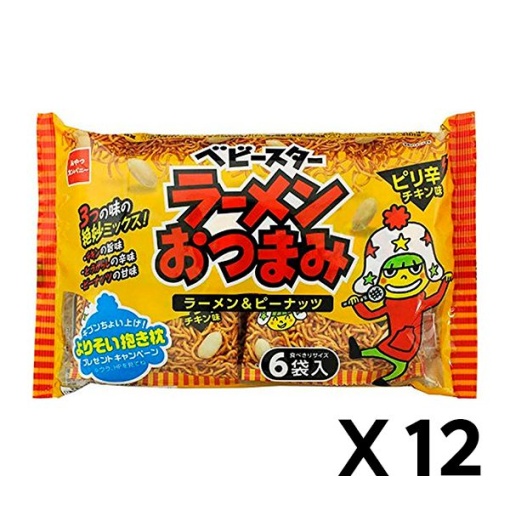 bs라면 안주 6봉입 가로 150g 12개 세트