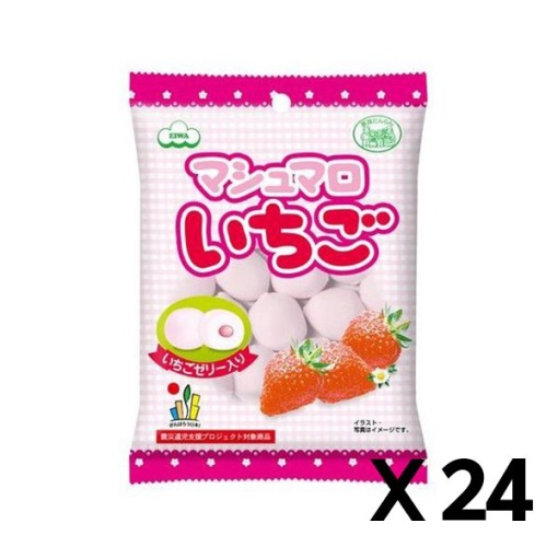 딸기 마시멜로 80g 24개 세트