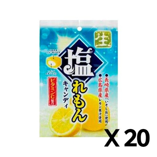 생소금 레몬 사탕 100g 20개 세트