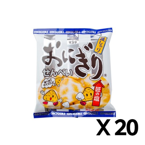주먹밥 센베이 은샤리 55g 20개 세트