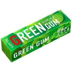 롯데 그린 껌 9매