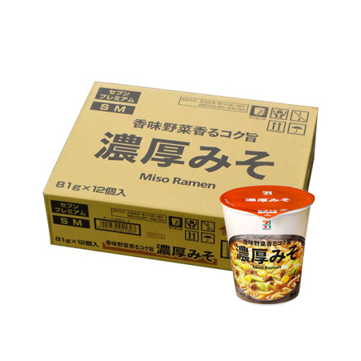 세븐 프리미엄 진한 된장 라멘 81g 1케이스 12개입