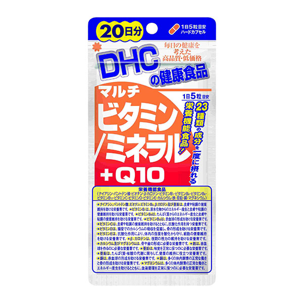 DHC 멀티 비타민 / 미네랄 + Q10 100 마리
