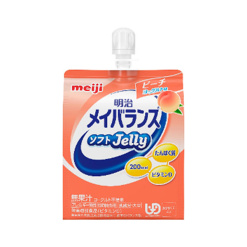 메이지 메이 밸런스 소프트 젤리 복숭아 요구르트 맛 125ml