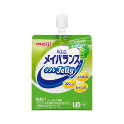 메이지 메이 밸런스 소프트 젤리 무스카트 요구르트 맛 125ml