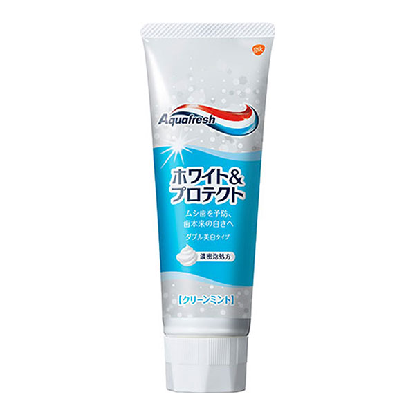 아쿠아 신선한 화이트 & 프로텍트 클린 민트 140g
