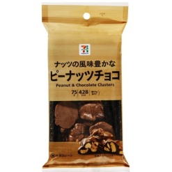 세븐일레븐 땅콩 초콜릿 가방 75g