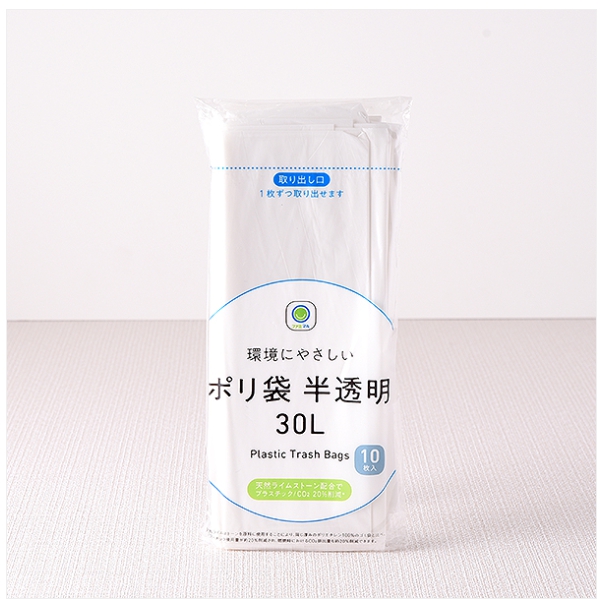 비닐 봉투 반투명 30L 10 장