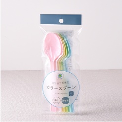 컬러 스푼 6개