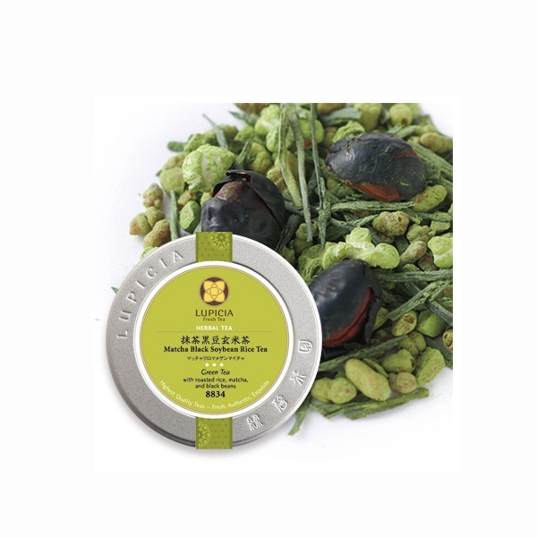 루피시아 말차 검은콩 현미차 50g 캔