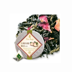 루피시아 백도우롱 극상품 티백 10개 일러스트 라벨 병