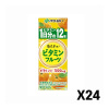 이토엔 아침의 1개로 비타민 후르츠 1일분의 비타민 12종 건강보조음료 200ml X 24세트