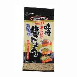 S&B 굵은 소금후추 140g 봉지