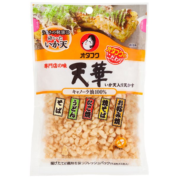 오타후쿠 오징어 튀김 부스러기 텐카스 텐카 50g