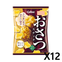 가루비 오사츠 스낵 52g X 12세트