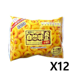 자연의 맛 양품 링 치즈 스낵 X 12세트