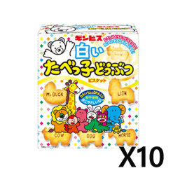 긴비스 화이트 타베코 동물 X 10세트