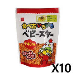 오야츠컴퍼니 여러 방법으로 먹는 베이비 스타 치킨맛 X 10세트