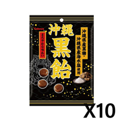 카바야 오키나와 흑사탕 X 10세트