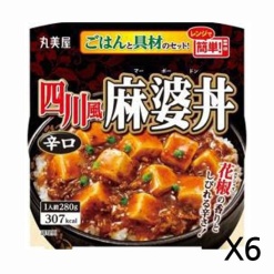 마루미야 컵밥 사천풍 마파덮밥 매운맛 280g X 6세트