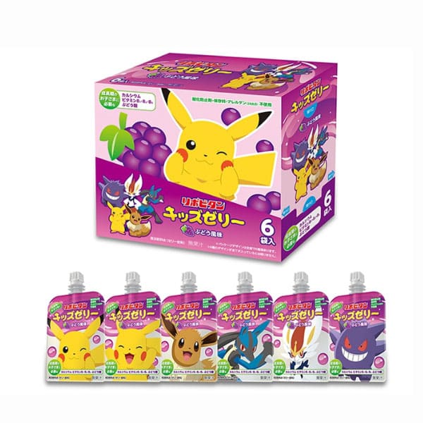 다이쇼제약 리포비탄 어린이 젤리 포도맛 (무과즙) X 6세트