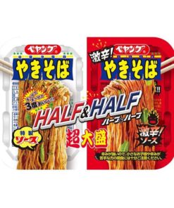 마루카식품 페양구 초곱빼기 야키소바 하프&하프 아주 매운맛 235g