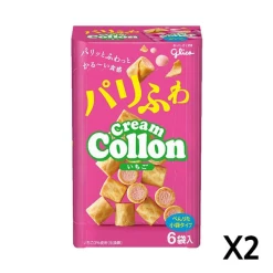 글리코 크림 콜론 딸기 6봉입 X 2세트