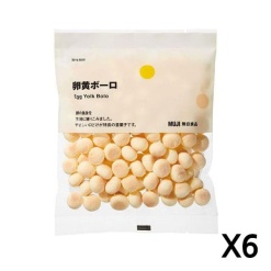 무인양품 노른자 쿠키 50g X 6세트