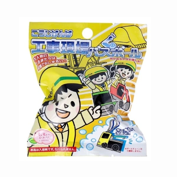 산탄 공사 현장 바스 볼 모모카오리 75g 1회분