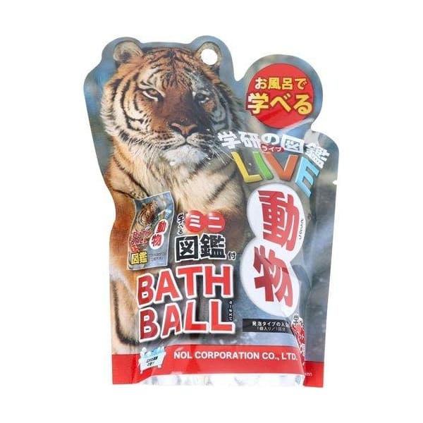 학연의 도감 라이브 동물 농구 발포 타입의 입욕료 광대한 초원의 향기 (1개)