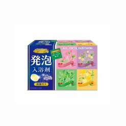4종의 색과 향기로 신체도 마음도 릴렉스 입욕제 라이온 케미컬 버스 리플레 욕용 발포 입욕제 16정입