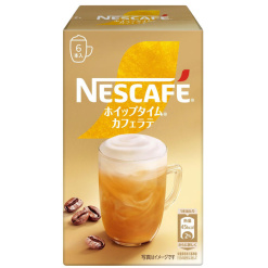 네슬레 일본 네스카페 휩 타임 카페라떼 6개입