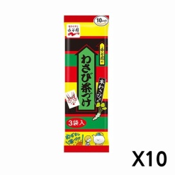 나가타니엔 와사비 차즈케 3봉입 15.9g  10  X 세트