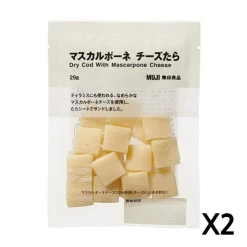 무인양품 마스카포네 치즈 치타라 29g  2  X 세트