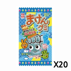 스기모토야제과 마켄구미 사이다맛 15g  20  X 세트