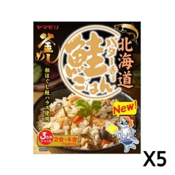 야마모리 홋카이도 버터향 연어밥 170g  5  X 세트