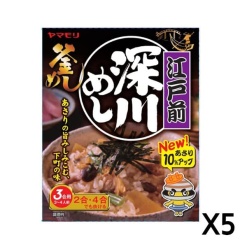 야마모리 에도마에 후카와메시 165g  5  X 세트