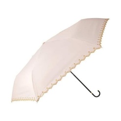 Wpc. 별 무늬 스캘럽 암막 양산 미니 801-972 핑크