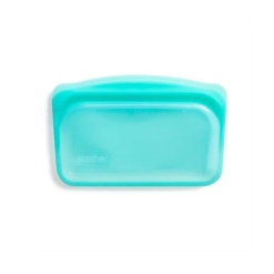 스태셔 실리콘 음식물 보관팩 이지 스낵 아쿠아