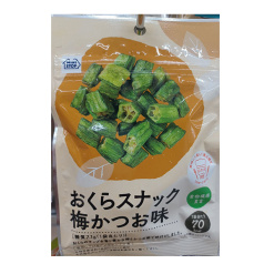미니스톱 오쿠라 스낵 매실 가쓰오부시맛 17g