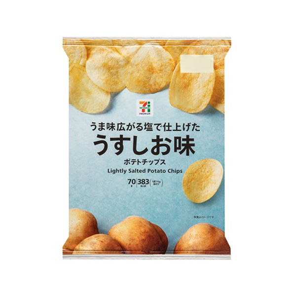 세븐일레븐 프리미엄 우스시오 소금맛 감자칩 70g